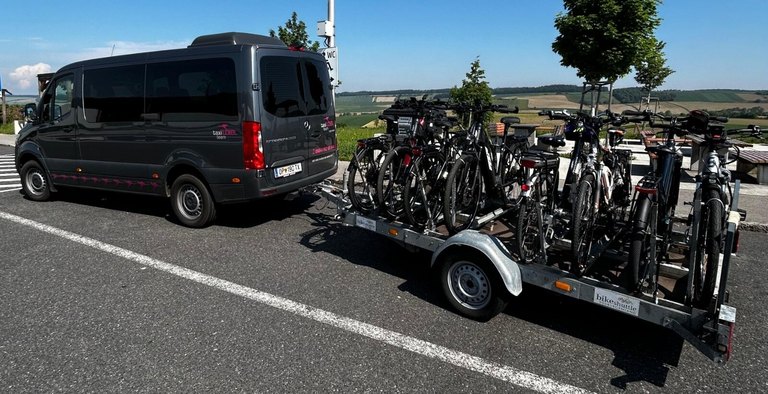 Privates Fahrrad-Shuttle Privates Fahrrad-Shuttle